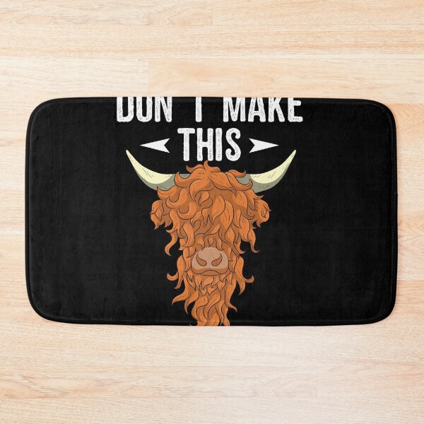 Item preview, Don't Make This Ginger Snap Highland Cow Cattle designed and sold by BornDesign.