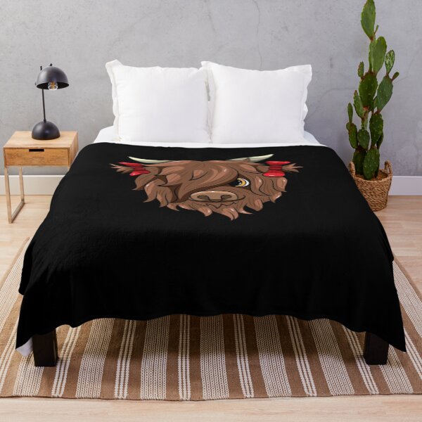 Item preview, Cute Highland Cow Kawaii Cartoon Style designed and sold by BornDesign.