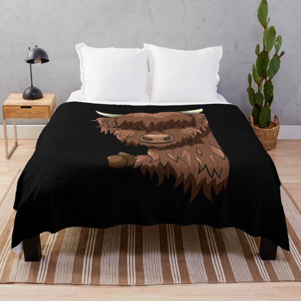 Item preview, Thumbs Up Highland Cow Heilan Cattle designed and sold by BornDesign.