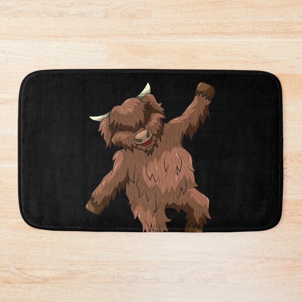 Item preview, Dancing Highland Cow Heilan Cattle designed and sold by BornDesign.