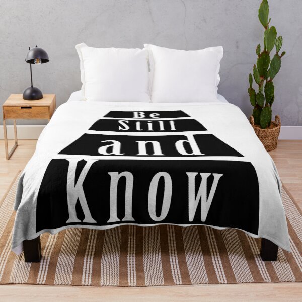 Item preview, Be Still an Know designed and sold by Aymane8718.