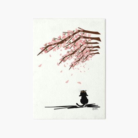 Sakura Art Board Print