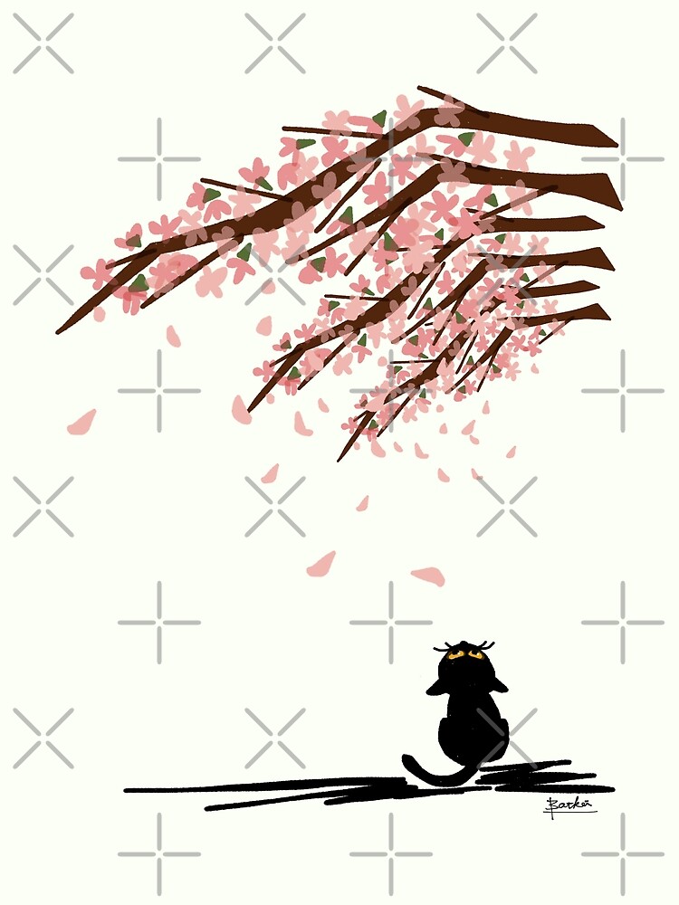 Thumbnail 2 of 2, Greeting Card, Sakura designed and sold by BATKEI.