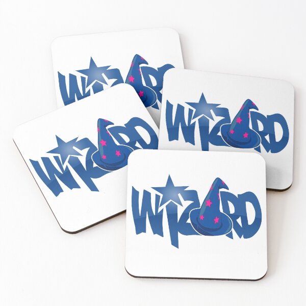 Item preview, Magic Wizard Wand Hat Text Logo designed and sold by Eloiseteb.