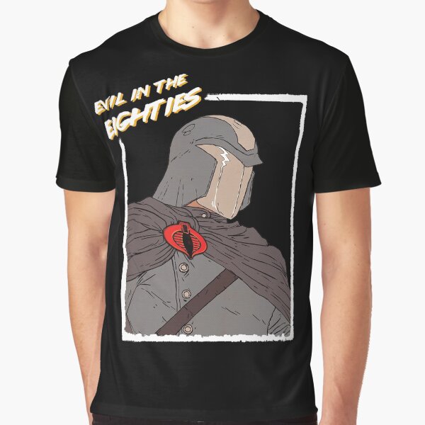 Evil in the Eighties - Cobra Commander Graphic T-Shirt