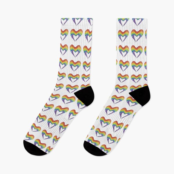 Item preview, Pride Rainbow Love Heart designed and sold by SadSacDesigns.