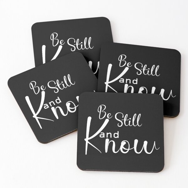 Item preview, Be Still an Know designed and sold by Aymane8718.