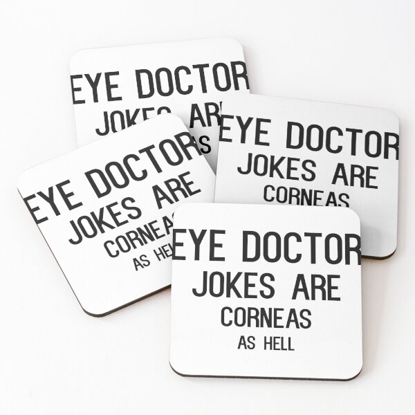 Item preview, Eye Doctor Jokes Are Corneas As Hell - Black designed and sold by saechla.