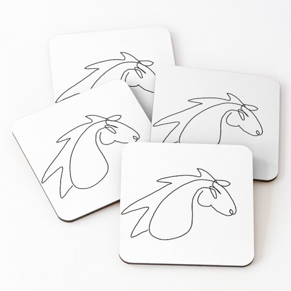 Item preview, Single Line Horse designed and sold by Kaydee Mick.