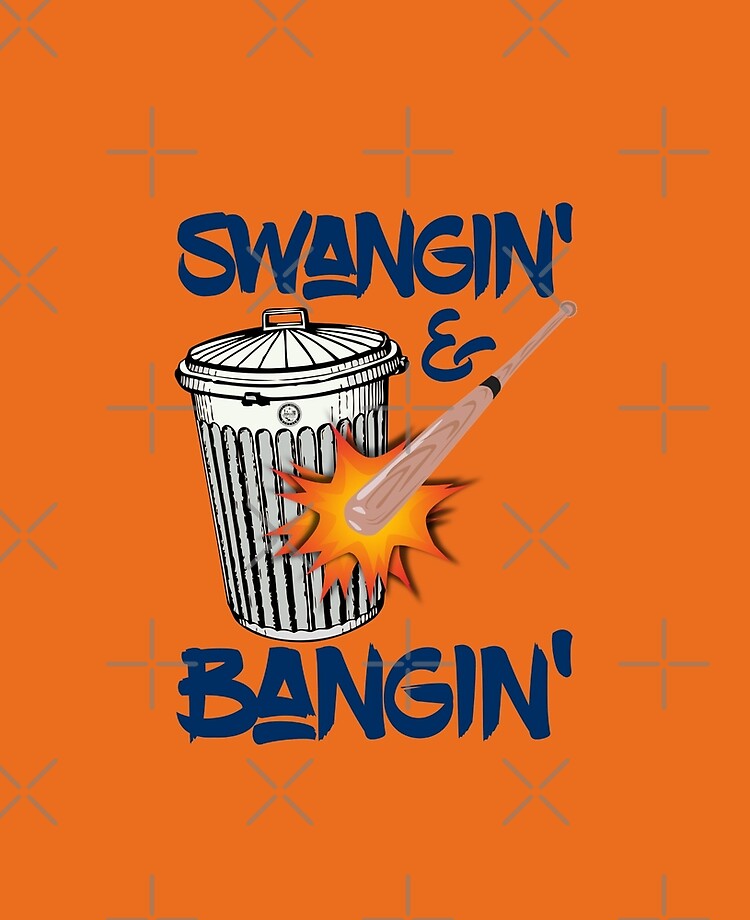 Houston Swangin And Bangin Houston Baseball Sign Stealing Meme | iPad Case  & Skin