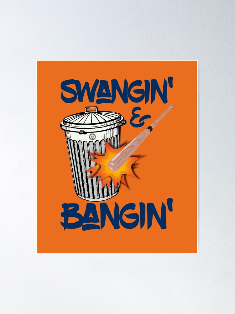 Swangin and Bangin Astros Trash Can Tchotchke 