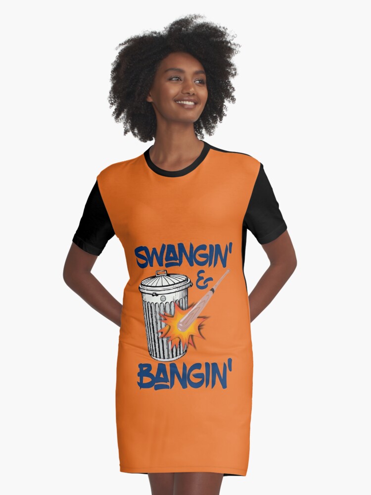 Houston Swangin And Bangin Houston Baseball Sign Stealing Meme | Graphic  T-Shirt Dress