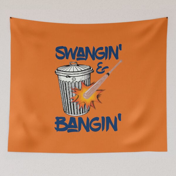 Item preview, Houston Swangin And Bangin Houston Baseball Sign Stealing Meme designed and sold by ravishdesigns.