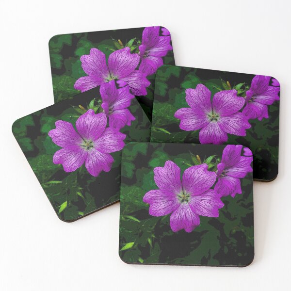 Item preview, Flores moradas designed and sold by Jessie Williams.