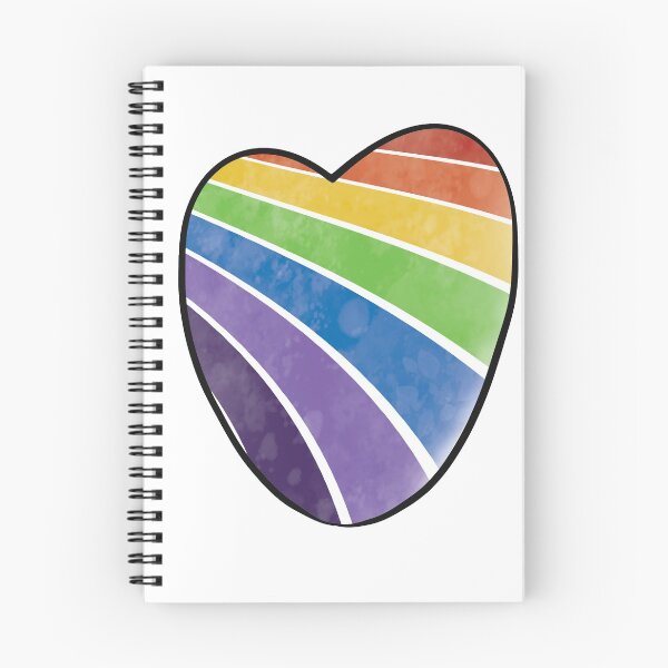 Item preview, Rainbow Pride Love Heart designed and sold by SadSacDesigns.