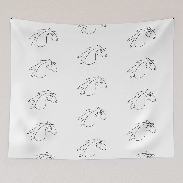 Item preview, Single Line Horse designed and sold by Kaydee Mick.