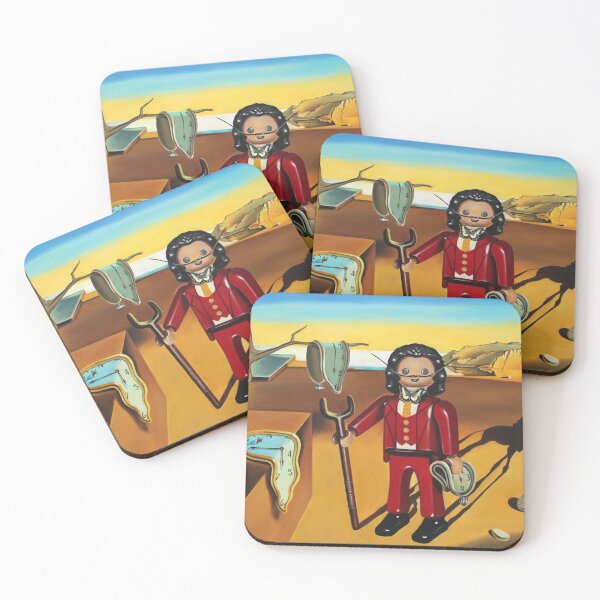 Item preview, Salvador Dali The Persistence of Memory surrealist painting toy mashup  designed and sold by MindChirp.
