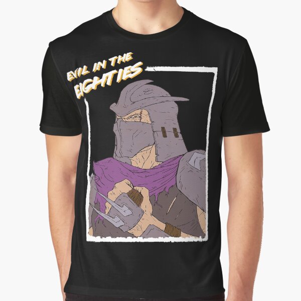 Evil in the Eighties - Shredder Graphic T-Shirt
