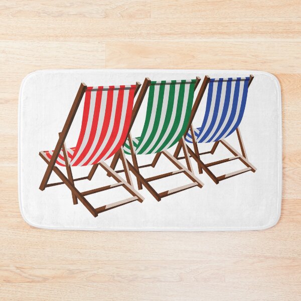 Item preview, deckchairs 3, red, green, blue designed and sold by jhojho.
