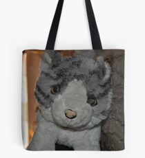 Cat on the wall Tote Bag