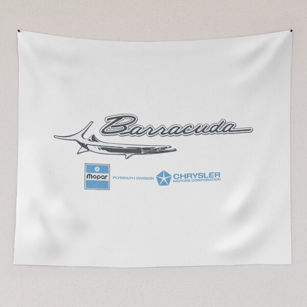 Item preview, Plymouth Barracuda Logo Script designed and sold by Splinterwear.