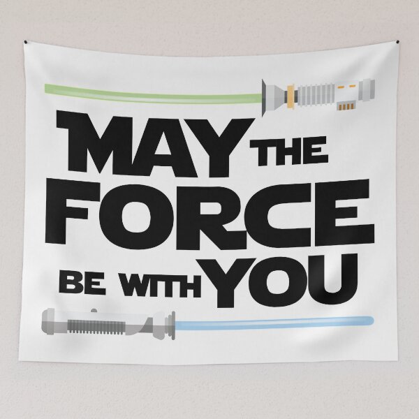 Item preview, May the Force Be With You designed and sold by Katharine Andrew.