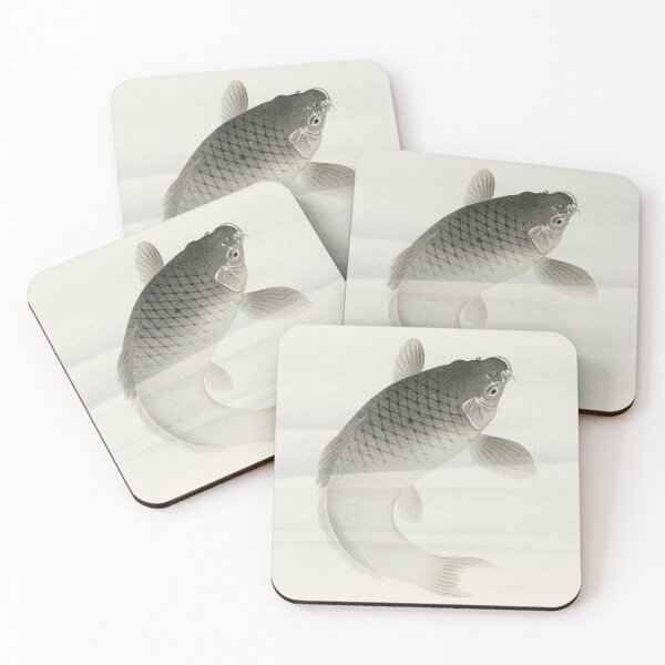 Item preview, Carp - Japanese Art 1900s designed and sold by pennyandhorse.