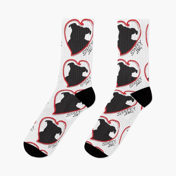 Item preview, Staffy Dog in my Heart designed and sold by StaffyDognCo.