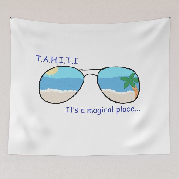 Item preview, TAHITI, it's a magical place -- Shield sunglasses designed and sold by LuxPNSilva.