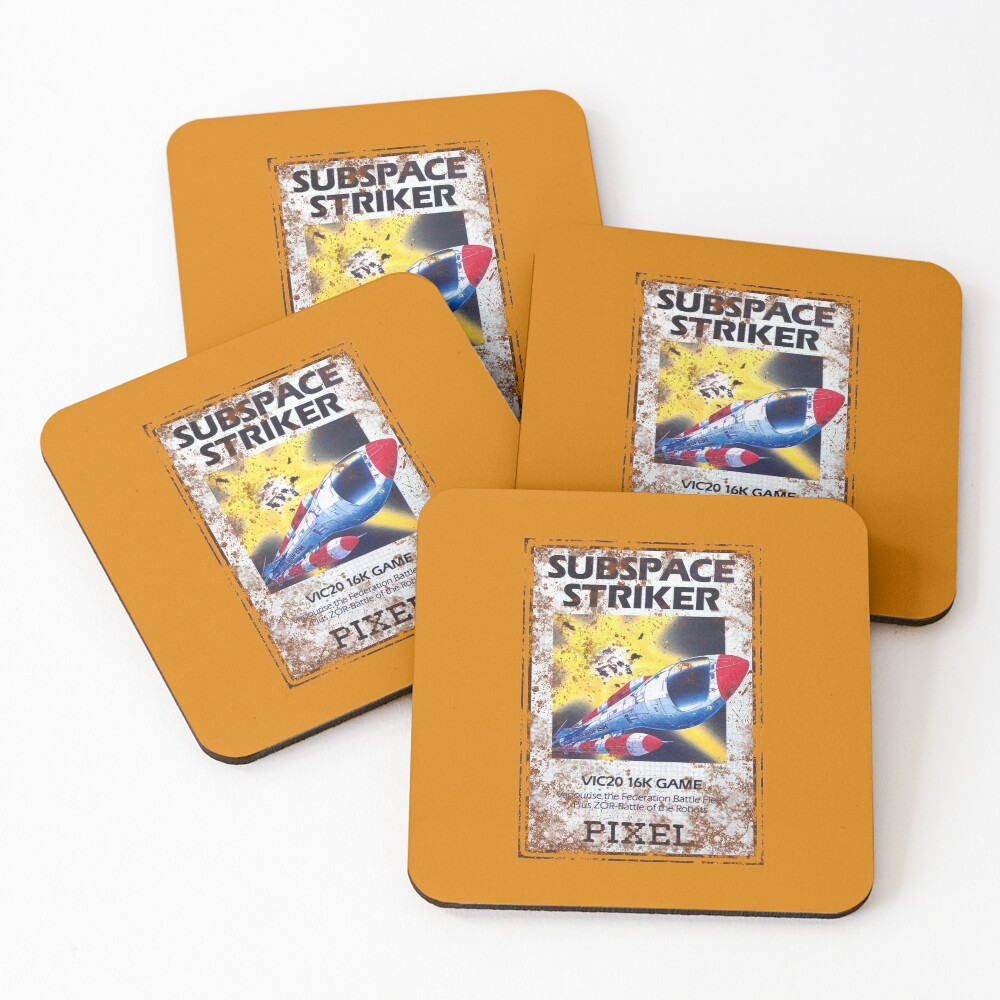 Item preview, Coasters (Set of 4) designed and sold by RetroTrader.