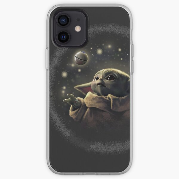 The baby with ball iPhone Soft Case
