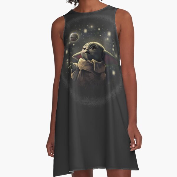 The baby with ball A-Line Dress