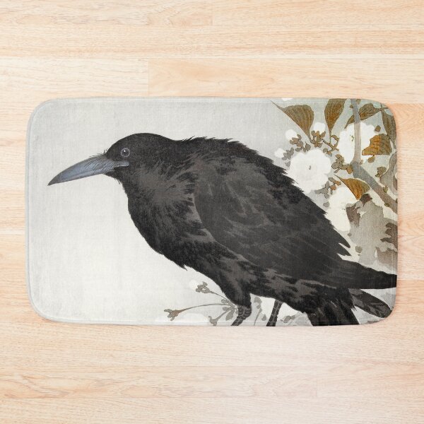 Item preview, Crow - Japanese Art 1900s designed and sold by pennyandhorse.