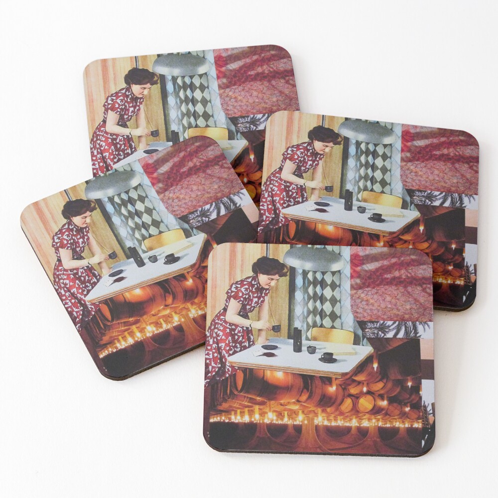Item preview, Coasters (Set of 4) designed and sold by RICOLLAGE.