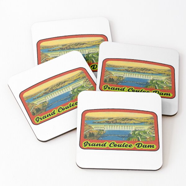 Item preview, Grand Coulee Dam Columbia River Washington designed and sold by Travel Time.