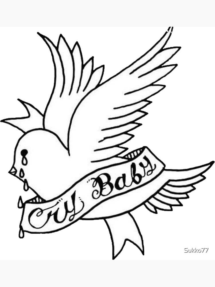 Cry Baby Tattoo Photographic Print