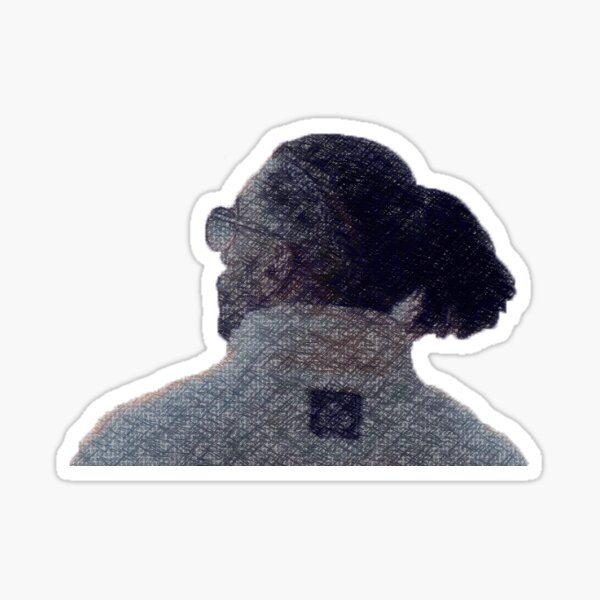 Ademo Pnl Qlf dessin Sticker