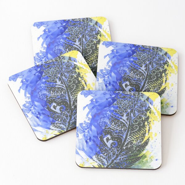 Item preview, Feather of Delight - Abstract Design designed and sold by JudyHuck.