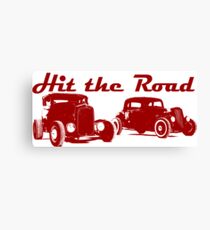 Hit the Road Hot-Rods Canvas Print