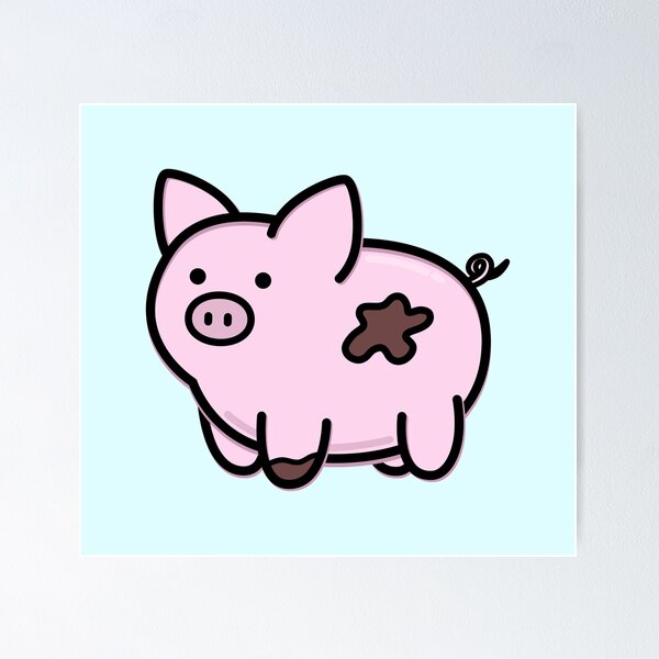 Item preview, Cute Pig designed and sold by happyfruits.