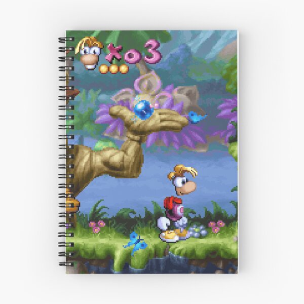 Item preview, Rayman (original) - Pink Plant Woods designed and sold by Radical-Squid.