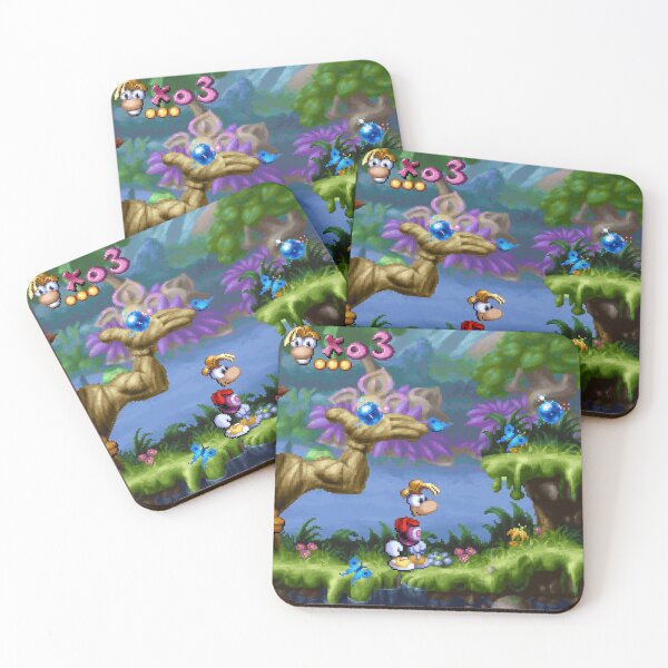Item preview, Rayman (original) - Pink Plant Woods designed and sold by Radical-Squid.