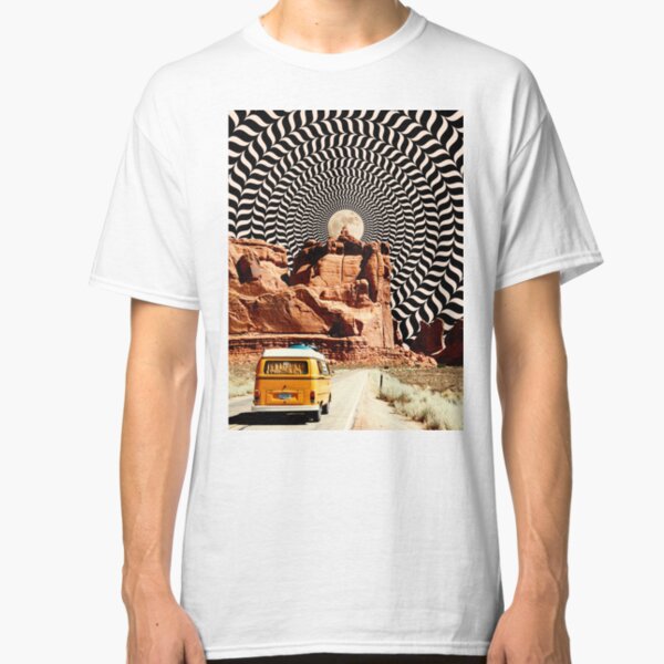 Illusionary Road Trip Classic T-Shirt