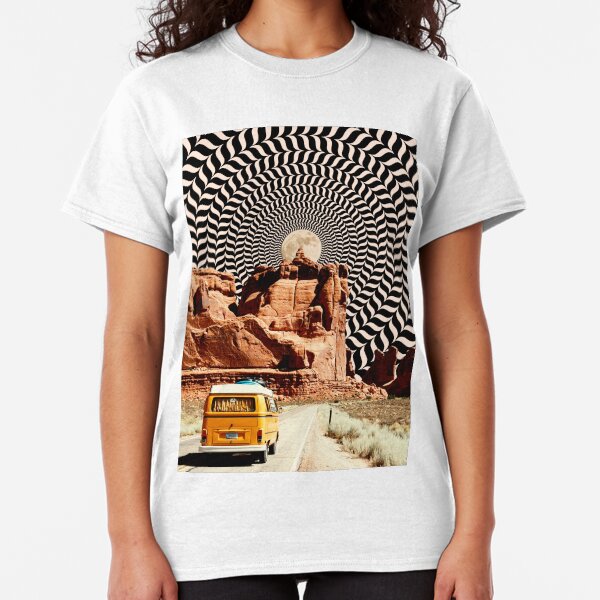 Illusionary Road Trip Classic T-Shirt