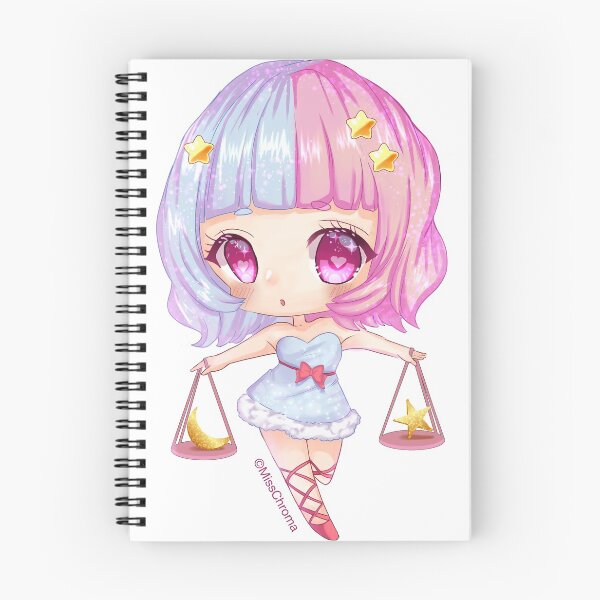 Item preview, libra chibi horoscopo designed and sold by MissChromaArt.