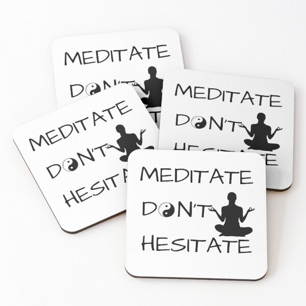 Item preview, Meditate Don't Hesitate designed and sold by catchyphase.