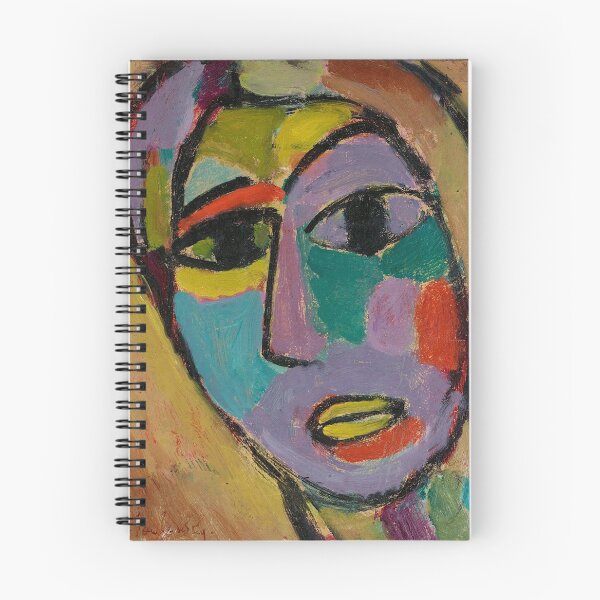 Item preview, Alexej von Jawlensky - Mystical Head - Earth designed and sold by ArtExpression.