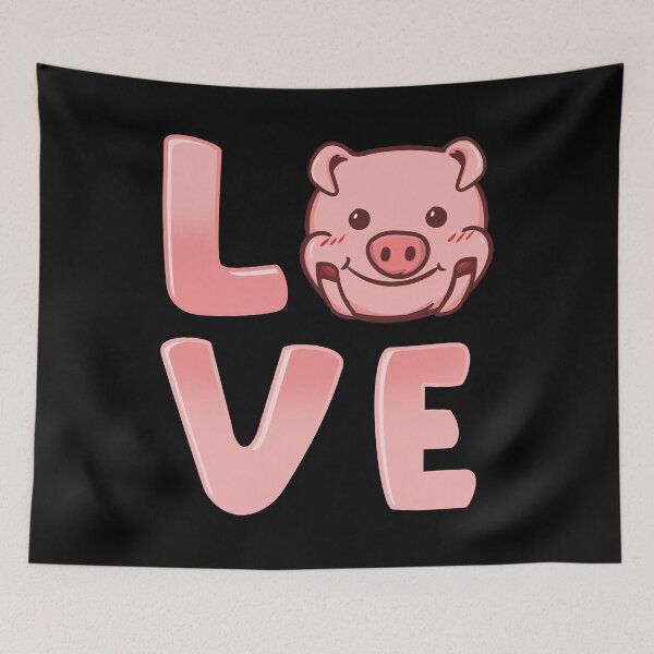 Item preview, Pigs Farmers Valentines Day designed and sold by 4tomic.