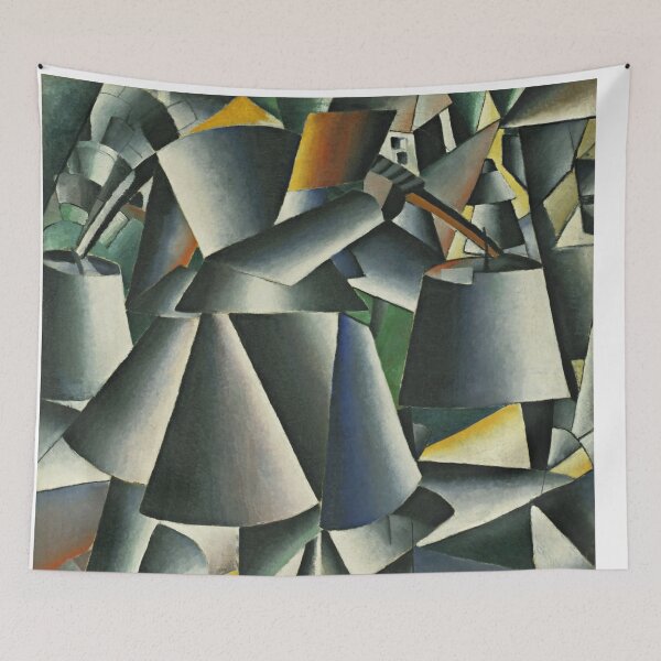 Item preview, Kazimir Severinovich Malevich - Woman with Pails designed and sold by vintagerepros.