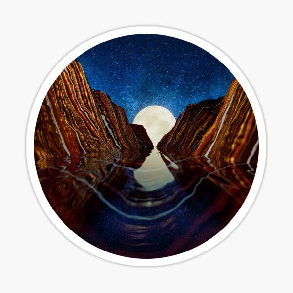 Item preview, Moon Reflection designed and sold by spacefrogdesign.
